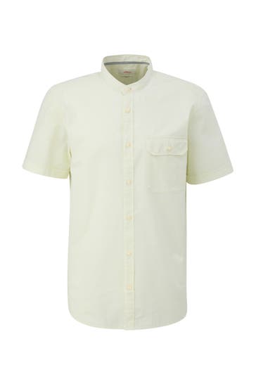 S.OLIVER Kurzarmhemd 01K1_weiß Regular Fit
