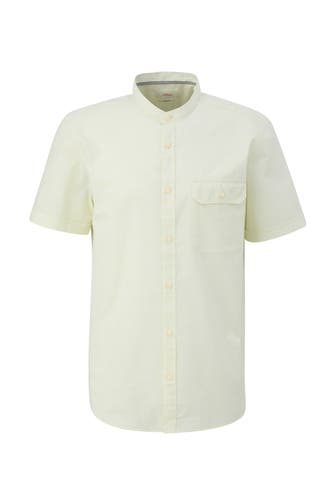 S.OLIVER Kurzarmhemd 01K1_weiß Regular Fit