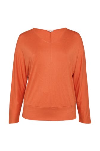 S.OLIVER Longsleeve 25W9_dunkelorange