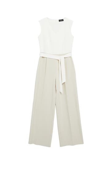S.OLIVER Jumpsuit 8061_beige Tapered