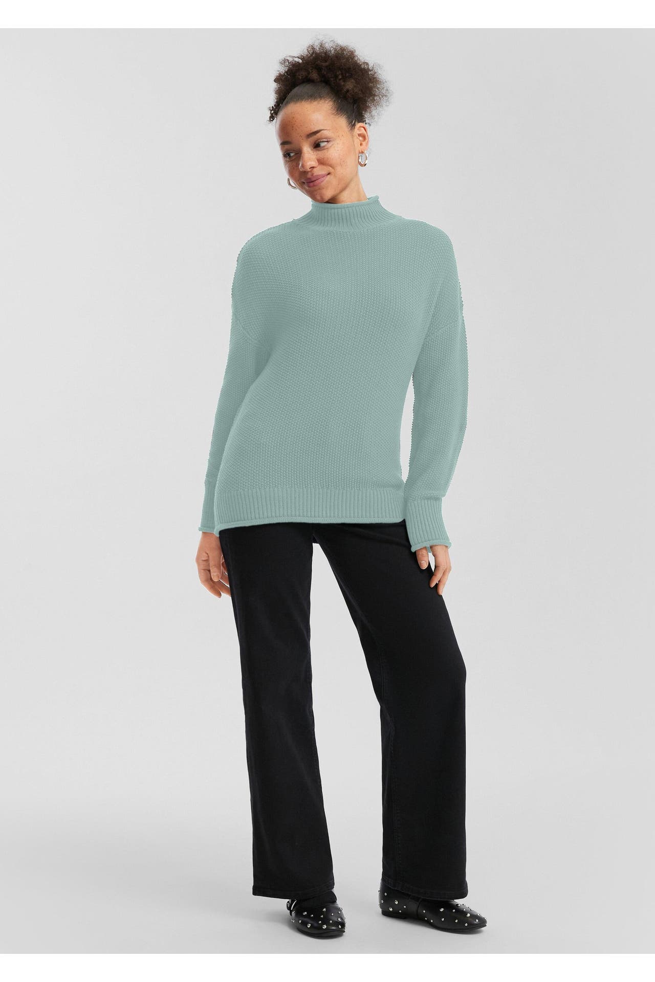 QS BY S.OLIVER Pullover 6215_pastelltürkis, Bild 1