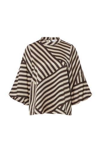 COMMA, Casual-Bluse 89A2_dunkelbraun