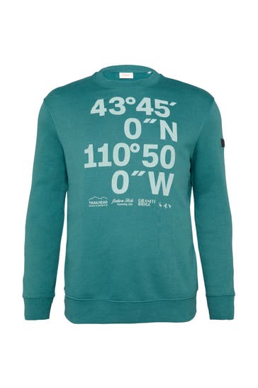 S.OLIVER Sweatshirt 67D1_petrol