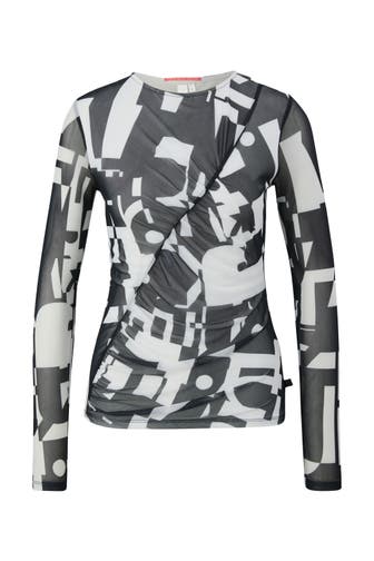 QS BY S.OLIVER Longsleeve 99A2_schwarz