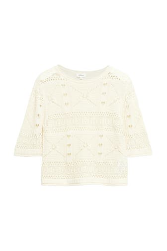 S.OLIVER Pullover 8000_helles beige