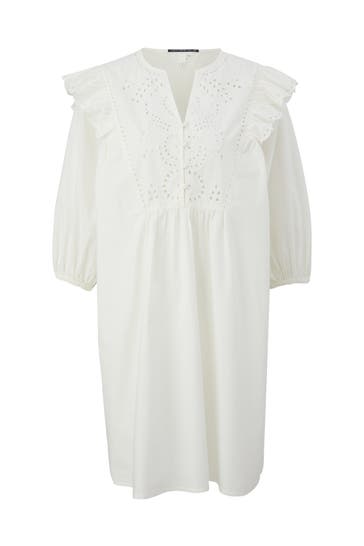 QS BY S.OLIVER Kleid 0200_ecru