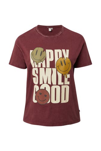 QS BY S.OLIVER T-Shirt 39D1_bordeaux
