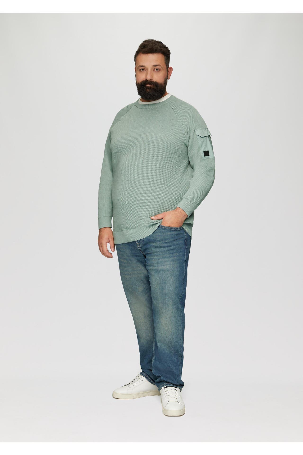 S.OLIVER Pullover 7211_salbeigrün, Bild 1