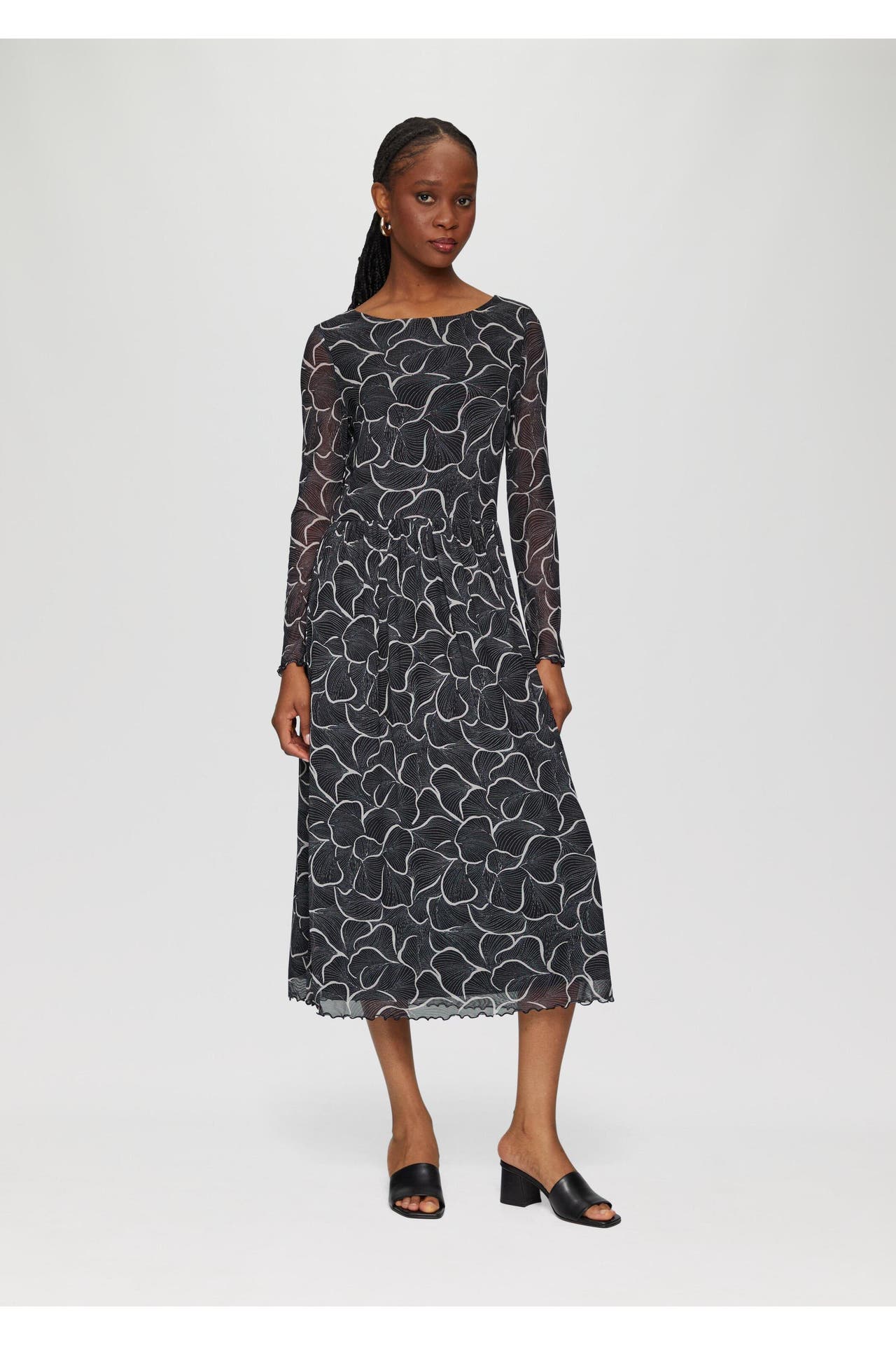 S.OLIVER Midikleid 99B1_schwarz, Bild 1