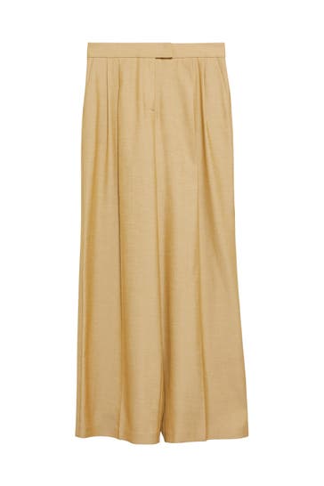 COMMA, Stoffhose 84W0_ocker Tapered