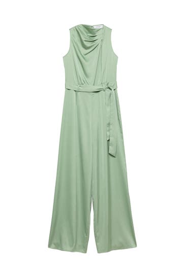 COMMA, Jumpsuit 6211_salbeigrün Tapered