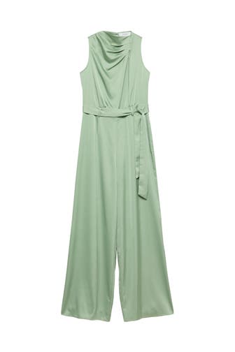 COMMA, Jumpsuit 6211_salbeigrün Tapered