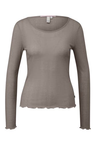 QS BY S.OLIVER Longsleeve 9625_braun