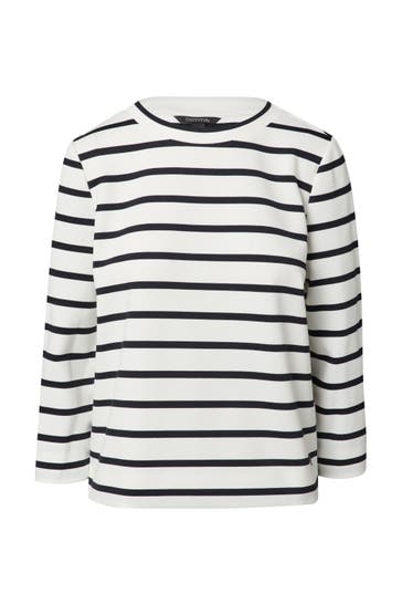 COMMA, Sweatshirt 01G1_weiß