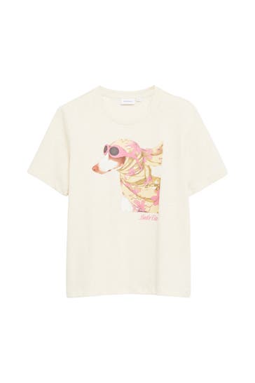 COMMA, T-Shirt 01D5_beige