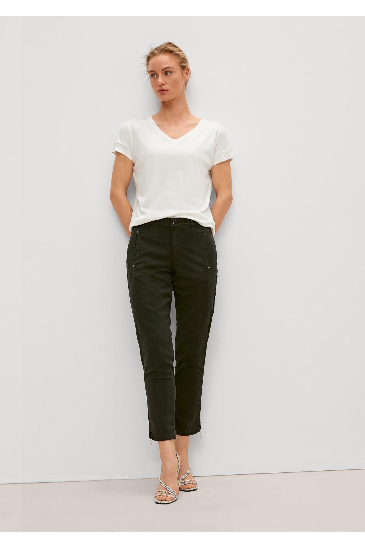 COMMA, Stoffhose 9999_schwarz Slim, Bild 1