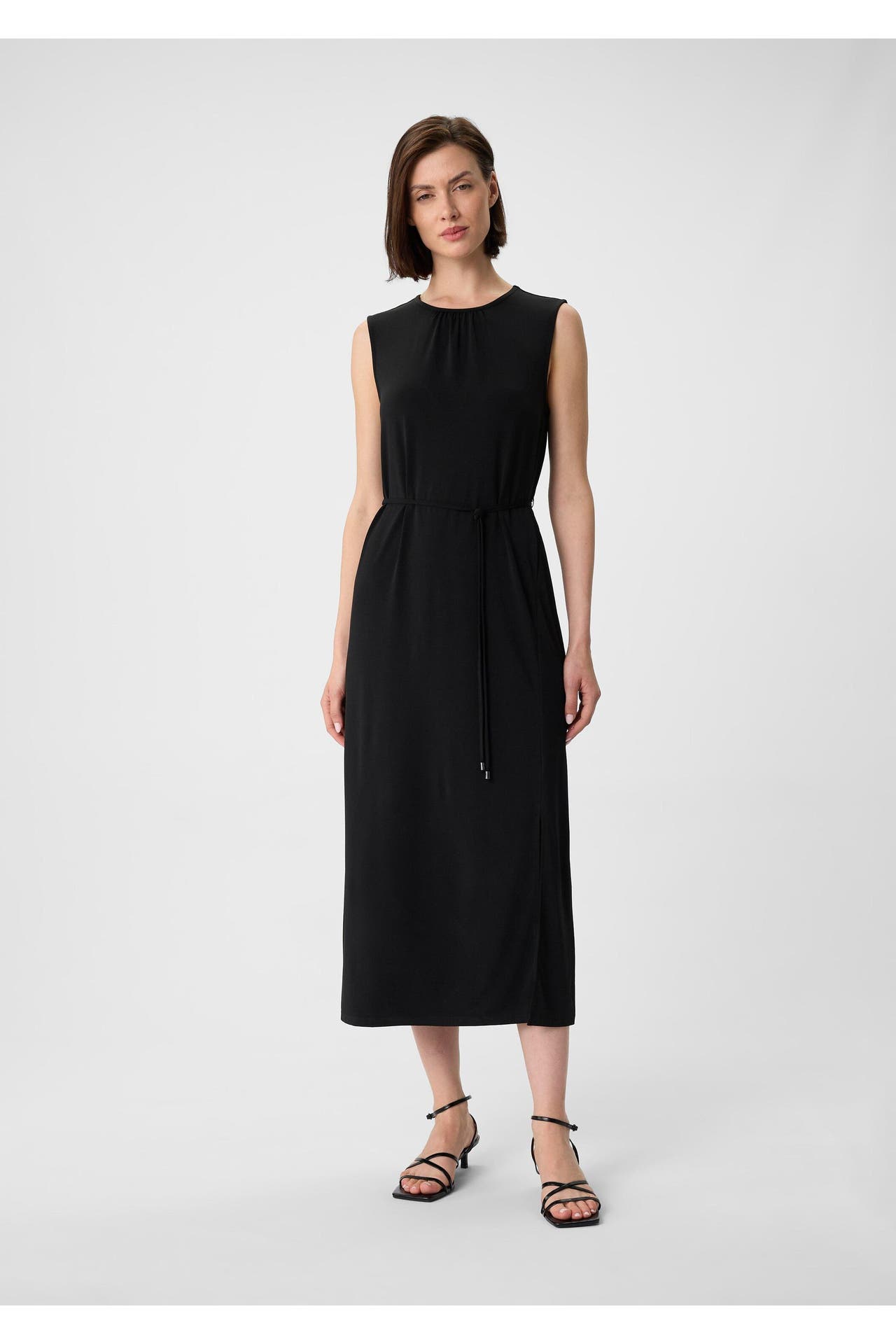 COMMA, Midikleid 9999_schwarz, Bild 1