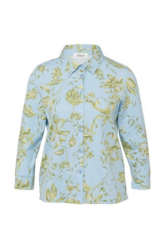 S.OLIVER Casual-Bluse 51A4_hellblau
