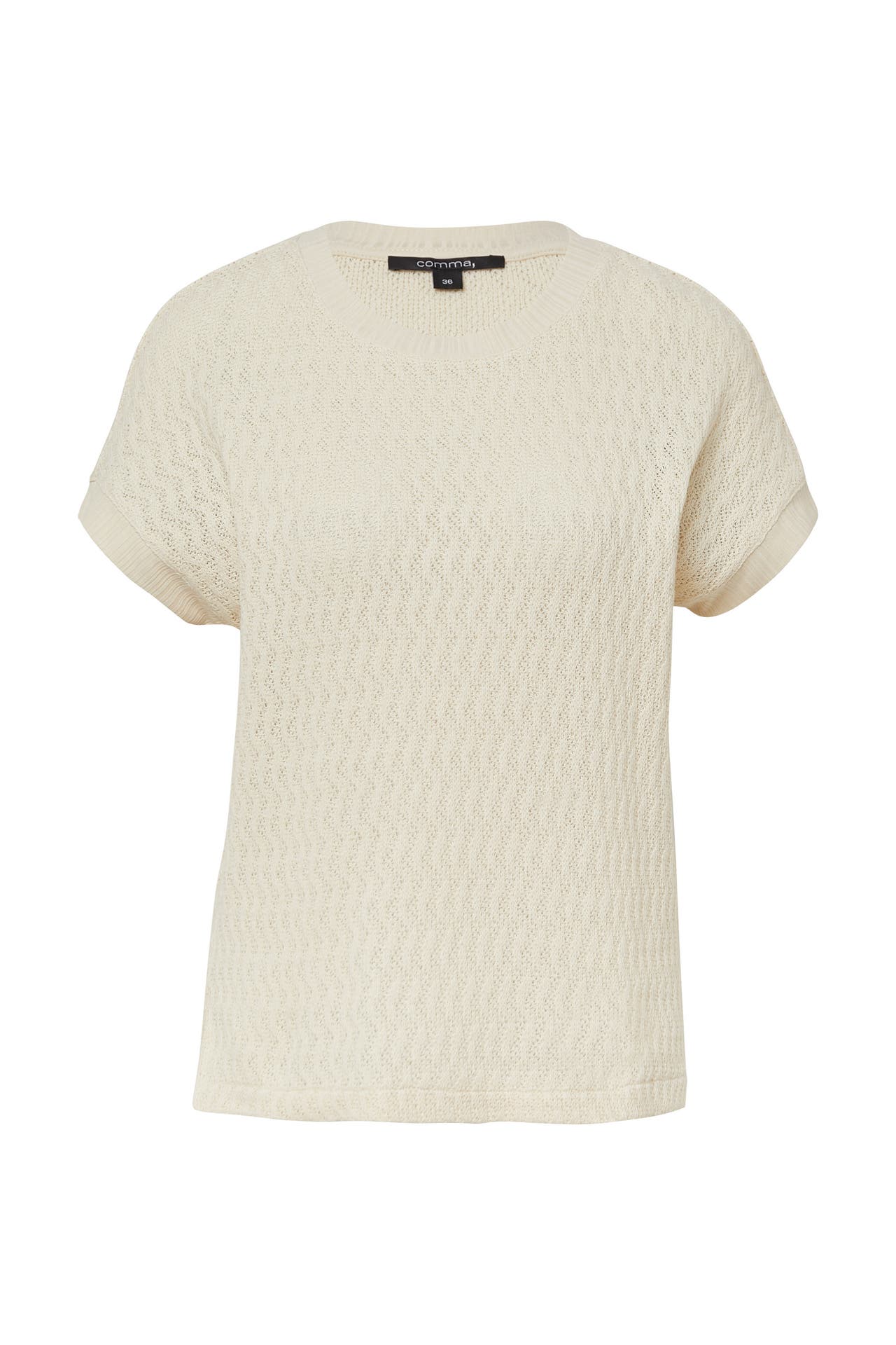 COMMA, T-Shirt 0505_beige, Bild 1