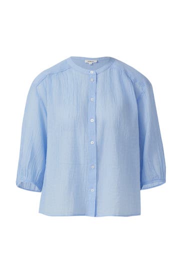 S.OLIVER Casual-Bluse 5141_azurblau