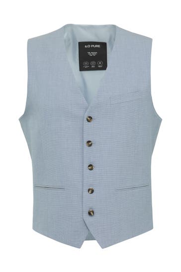 S.OLIVER Weste S.OPURE 52M1_blassblau