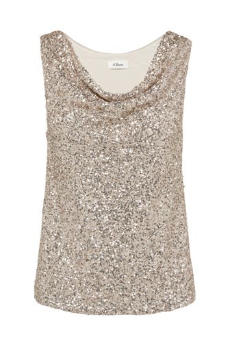 S.OLIVER Blusenshirt 8435_sandstein