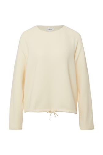 S.OLIVER Sweatshirt 80D0_helles beige