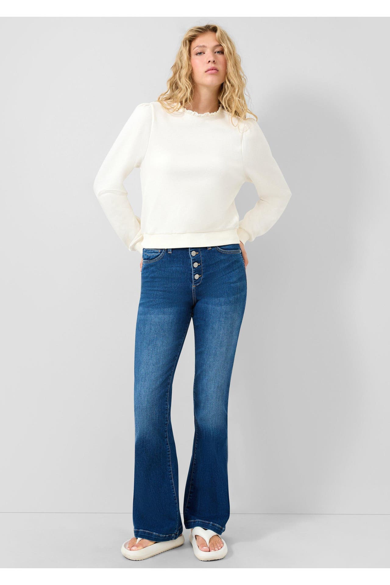 QS BY S.OLIVER Sweatshirt 0300_creme, Bild 1