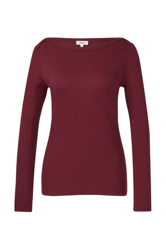 S.OLIVER Longsleeve 3902_bordeaux