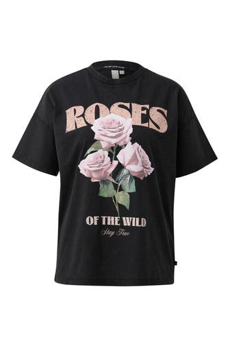 QS BY S.OLIVER T-Shirt 99D0_schwarz