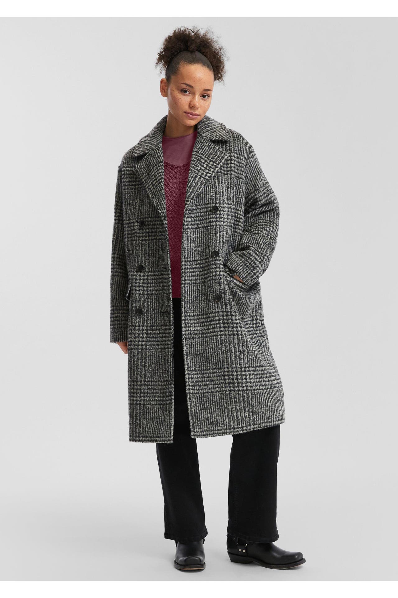 QS BY S.OLIVER Pullover 39W0_bordeaux, Bild 1