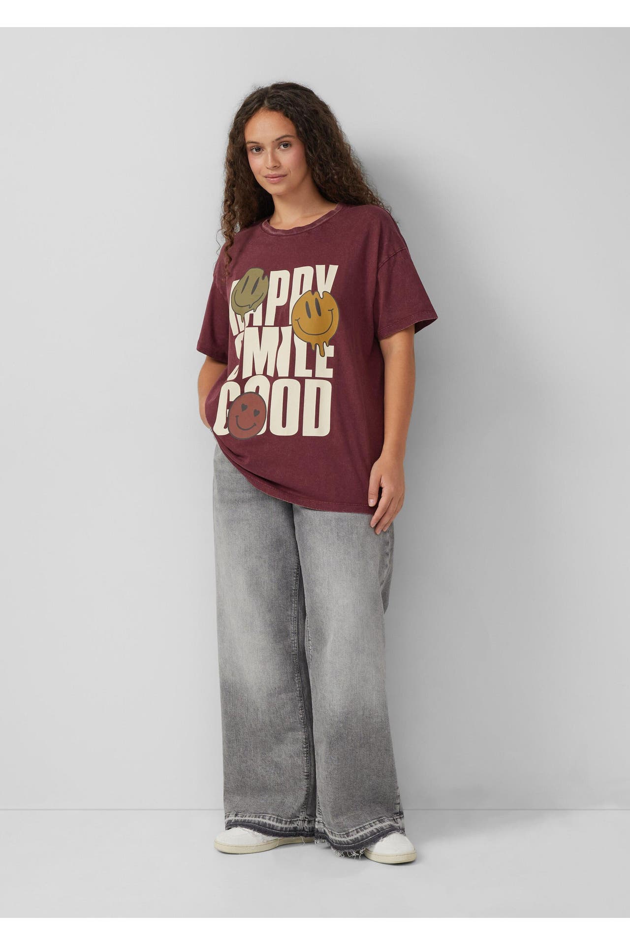 QS BY S.OLIVER T-Shirt 39D1_bordeaux, Bild 1