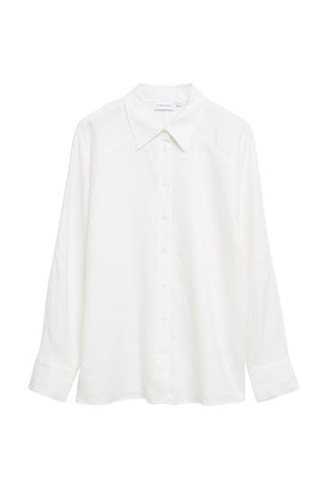 COMMA, Casual-Bluse 0100_weiß