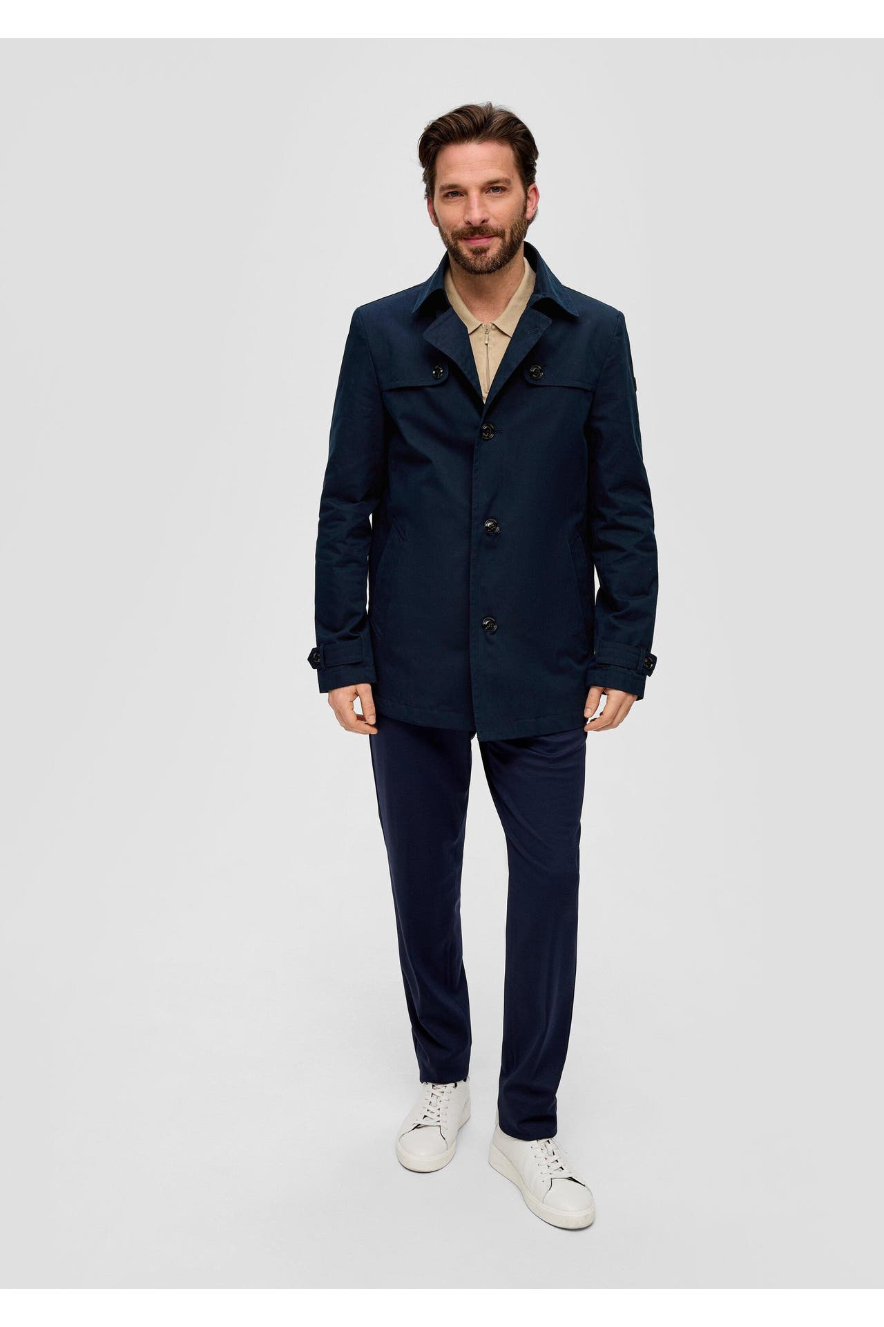 S.OLIVER Trenchcoat 5978_navy, Bild 1
