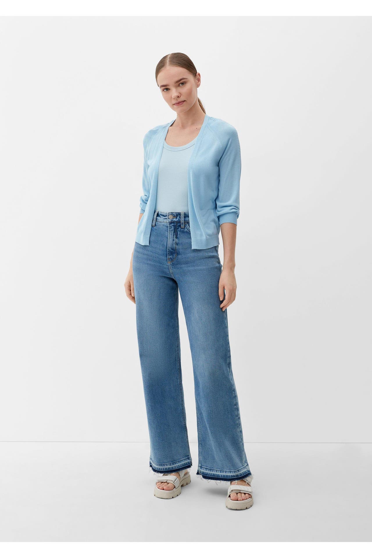 S.OLIVER Strickjacke 5081_hellblau, Bild 1