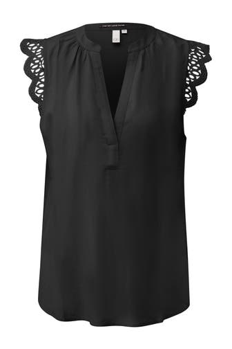 QS BY S.OLIVER Blusenshirt 9999_schwarz
