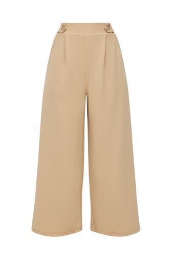 QS BY S.OLIVER Stoffhose 8170_sandstein Tapered