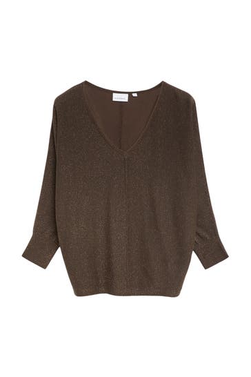 COMMA, Pullover 8943_dunkelbraun