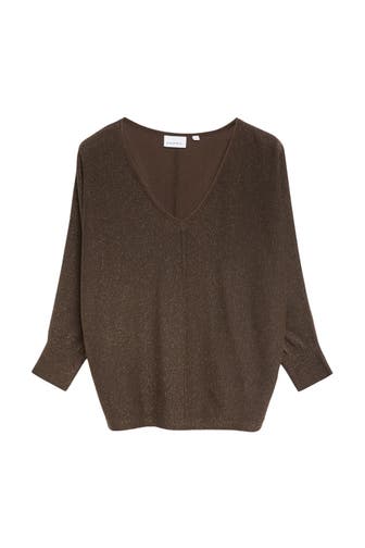 COMMA, Pullover 8943_dunkelbraun
