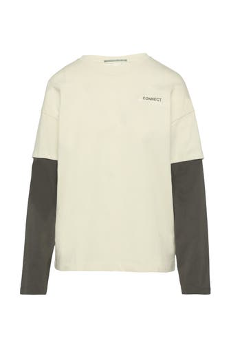 QS BY S.OLIVER Longsleeve 05D0_ecru