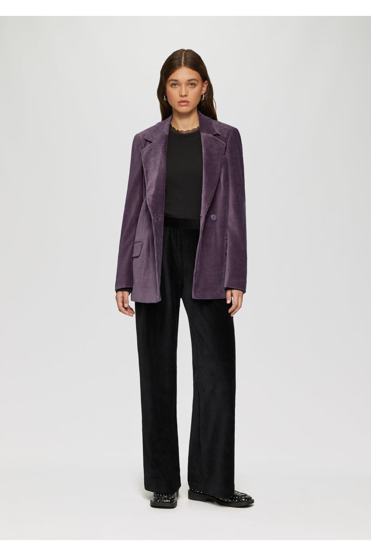 QS BY S.OLIVER Blazer 4988_aubergine, Bild 1