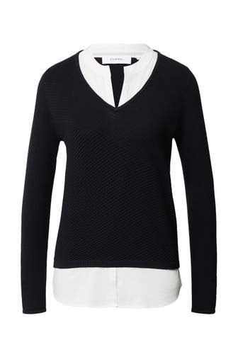 COMMA, Pullover 9999_schwarz