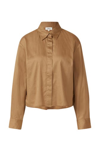 S.OLIVER Casual-Bluse 8486_sandstein