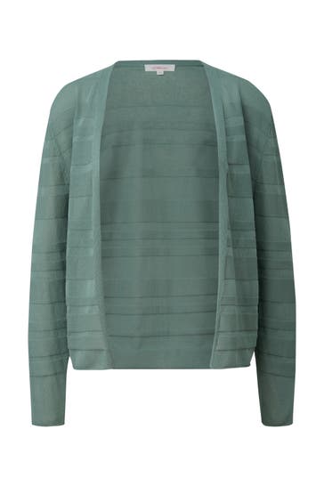 S.OLIVER Strickjacke 6575_helles petrol