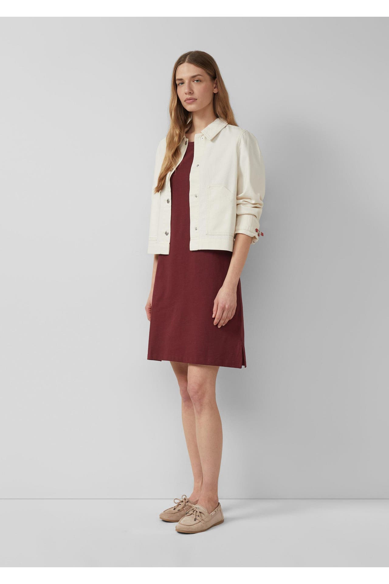 S.OLIVER Midikleid 3903_bordeaux, Bild 1