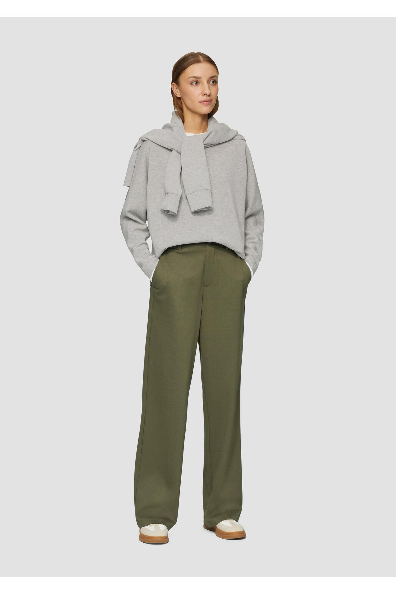 S.OLIVER Sweatshirt 9400_grau meliert, Bild 1