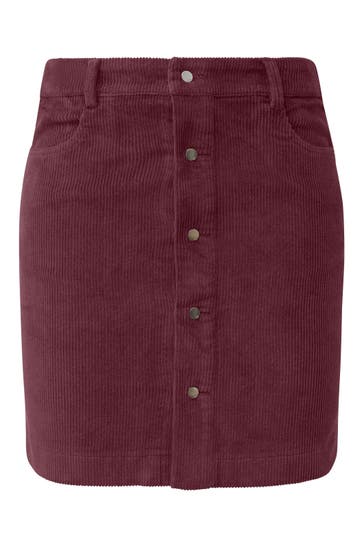QS BY S.OLIVER Minirock 3900_bordeaux