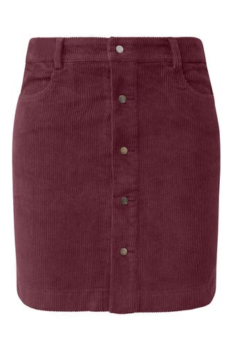 QS BY S.OLIVER Minirock 3900_bordeaux