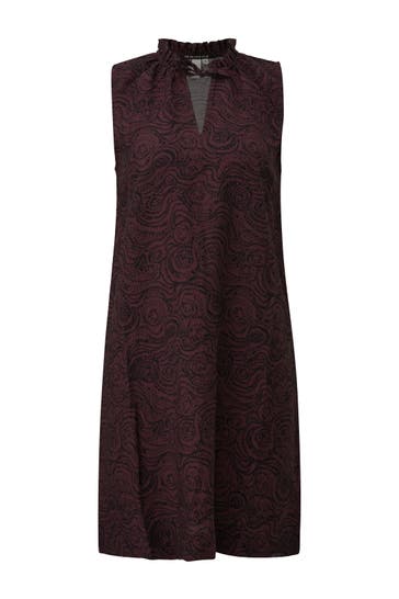 QS BY S.OLIVER Kleid 49A0_bordeaux