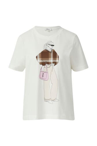 S.OLIVER T-Shirt 02D0_ecru